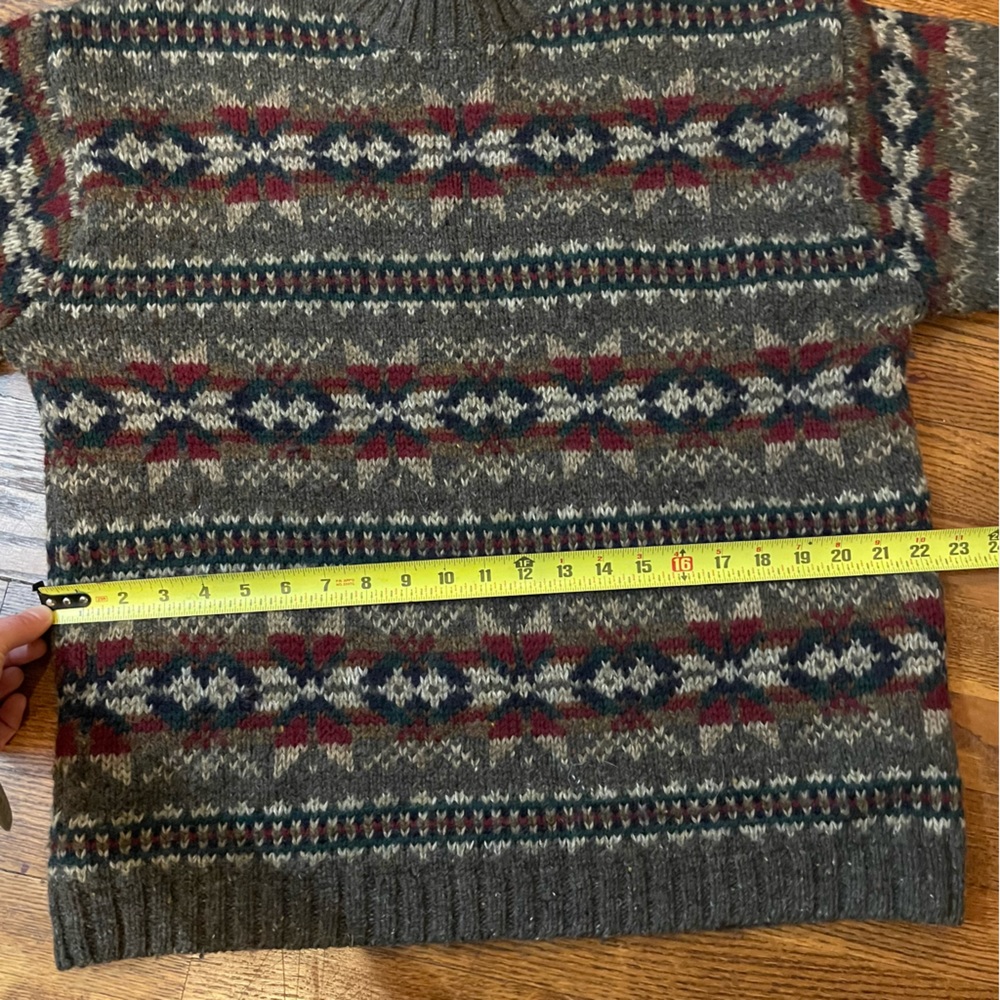 Vintage 100% Wool Abercrombie Sweater - Picture 7 of 10